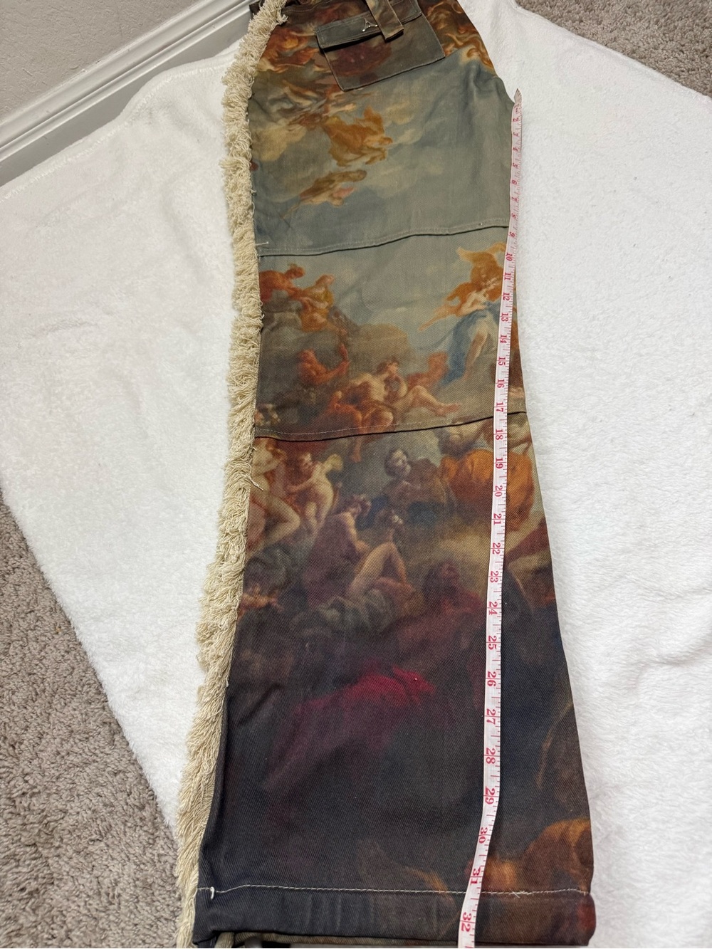 Maniere De Voir Art Cargo Pant Renaissance Tapestry - Picture 8 of 8
